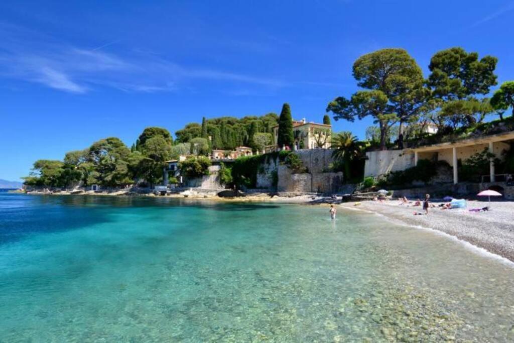Studio Au Calme, Avec Terrasse Et Parking A Eze Village ภายนอก รูปภาพ